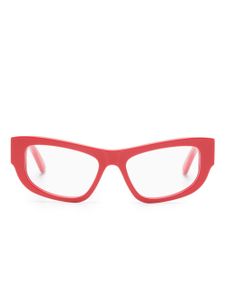 Balenciaga Eyewear lunettes de vue BB0303O à monture papillon - Rouge