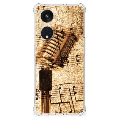 OPPO A98 Anti-shock Hoesje met foto Bladmuziek OPPO A98 Anti-shock Hoesje met foto Bladmuziek