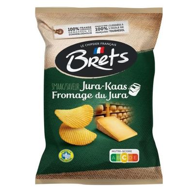 Brets Brets - Fromage Chips 125 Gram 10 Stuks