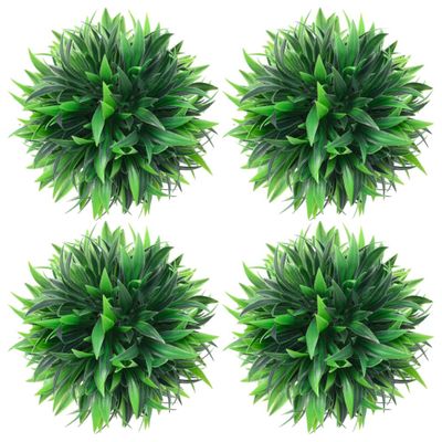 VidaXL Kunstbuxusbollen 4 st 15 cm