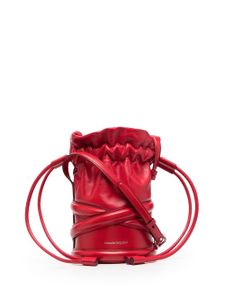 Alexander McQueen sac seau Soft Curve - Rouge