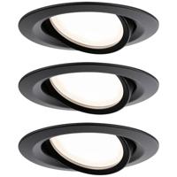 Paulmann 93080 Set Nova Plus LED-inbouwlamp LED 18 W Zwart