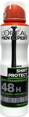 Men expert deodorant spray shirt protect