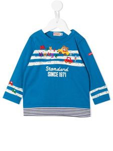 Miki House sweat Since 1971 - Bleu