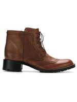 Sarah Chofakian ankle boots - Marron - thumbnail