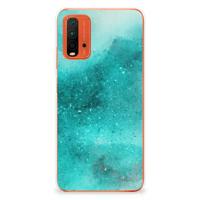Smartphone hoesje Xiaomi Poco M3 Painting Blue