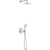 Regendouche set Tres Canigó | Inbouw | Mengkraan | 2-weg || Chroom