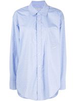 Alexander Wang chemise à coupe ample - Bleu