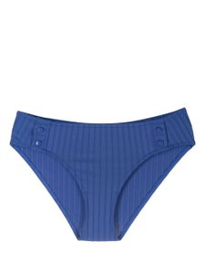 ERES bas de bikini Daiquiri à design nervuré - Bleu