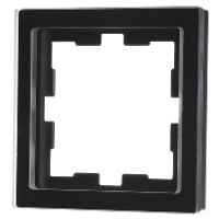 MEG4010-6503  - Frame 1-gang black MEG4010-6503 - thumbnail