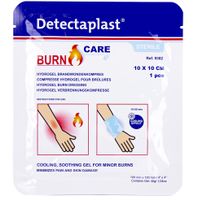 Detectaplast Burn Care hydrogel compres voor brandwonden, ft 10 x 10 cm - thumbnail