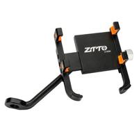 ZTTO Z-85M Motorfiets Fiets Achter spiegel Mount telefoon houder Aluminium Alloy schokbestendig telefoon beugel - thumbnail