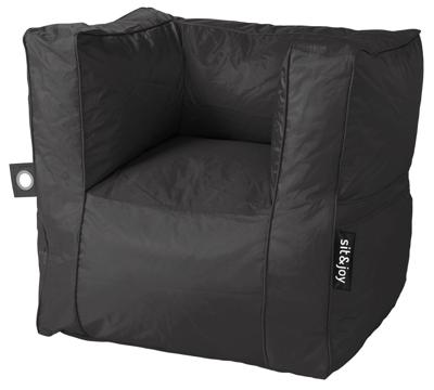 Zitzak stoel Grandio Black - Weerbestendig - Zwart - Sit&Joy