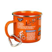 Gift Republic Mok emaille - Emaille Mok - Fietsgids