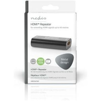 HDMI-Repeater | 4K@60Hz | Tot 40,0 m