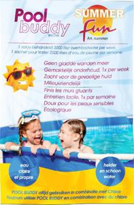 Summer fun Onderhoudsmiddel Pool Buddy voor 2000 Liter Wit