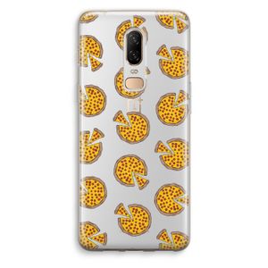 You Had Me At Pizza: OnePlus 6 Transparant Hoesje