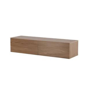 Nest living Leona Dressoir Bruin - Hout - Zwevend - B 160 cm