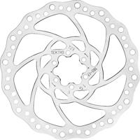 Tektro schijfrem rotor tr180-17 ø180/2.3mm, zilver