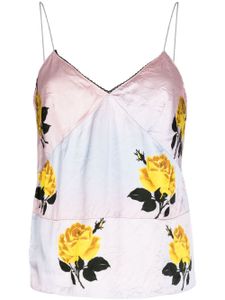 MERYLL ROGGE floral-print ombré tank top - Multicolore