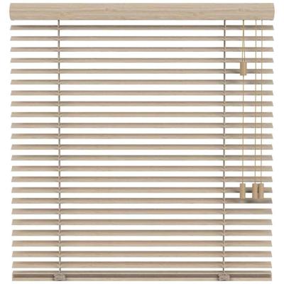 Leen Bakker - Fenstr Jaloezie Tahiti 50mm - Licht Eiken (25951) - Bamboe - Beige - 120x10x10 Cm