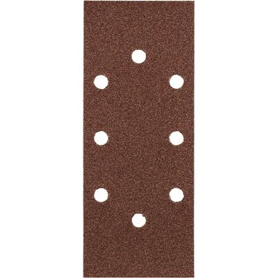 Schuurstroken, Hout en Metaal, Korund, geperforeerd, type A, 93x230mm Schuurpapier