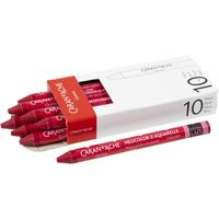Caran Dache Caran d'ache neocolor ii, l: 10 cm, dikte 8,5 mm, carmine (080), 10 stuk/ 1 doos