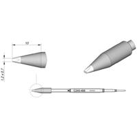 JBC Tools C245406 Soldeerpunt Beitelvorm, Recht Grootte soldeerpunt 0.7 mm Inhoud: 1 stuk(s) - thumbnail