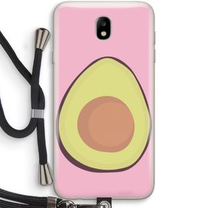 Avocado: Samsung Galaxy J7 (2017) Transparant Hoesje met koord