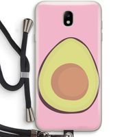 Avocado: Samsung Galaxy J7 (2017) Transparant Hoesje met koord