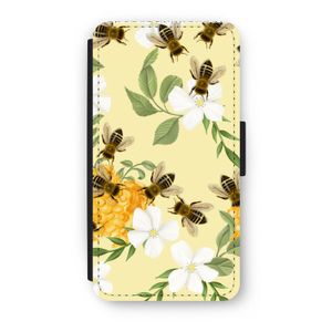 No flowers without bees: iPhone XS Flip Hoesje