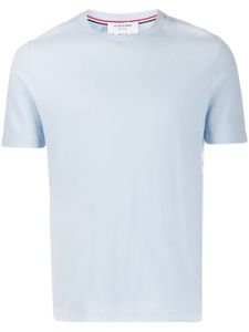 Thom Browne t-shirt à 4 bandes signature - Bleu