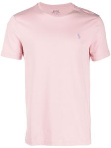 Polo Ralph Lauren t-shirt en coton à motif Polo Pony - Rose