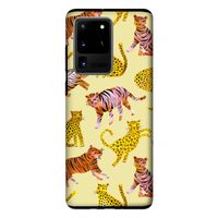 Cute Tigers and Leopards: Samsung Galaxy S20 Ultra Tough Case
