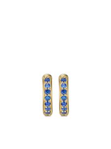 David Yurman boucles d'oreilles Petite Pavé en or 18ct