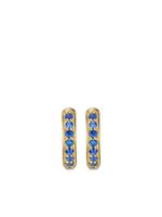 David Yurman boucles d'oreilles Petite Pavé en or 18ct