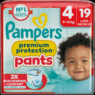 Pampers Premium Protection Pants Maat 4, 19 Luierbroekjes bij Jumbo