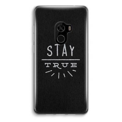 Stay true: Xiaomi Mi Mix 2 Transparant Hoesje