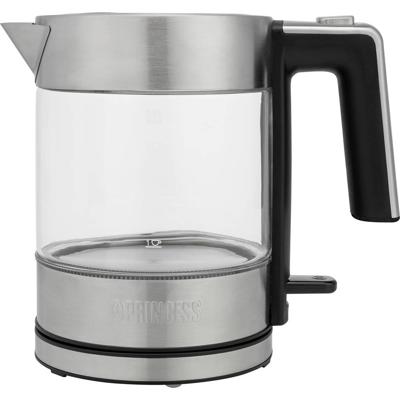 Princess 01.236040.01.001 Waterkoker RVS, Zwart