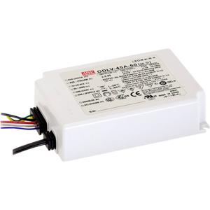 Mean Well ODLV-45A-12 LED-transformator, LED-driver Constante spanning 36 W 0 - 3 A 12 V/DC Montage op ontvlambare oppervlakken, Geschikt voor meubels,