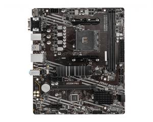 MSI A520M PRO Moederbord Socket AMD AM4 Vormfactor Micro-ATX Moederbord chipset AMD® A520