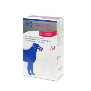 Orozyme enzymatische kauwstrips M voor de hond 2 x 141 g