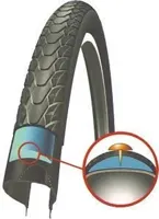 Buitenband Schwalbe Marathon Plus 32-622 (28x1/4) - Zwart met Reflectie