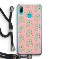 King Kylie: Huawei P Smart (2019) Transparant Hoesje met koord