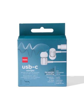 HEMA Oortjes in-ear USB-C wit
