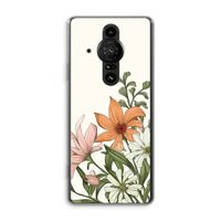 Floral bouquet: Sony Xperia Pro-I Transparant Hoesje