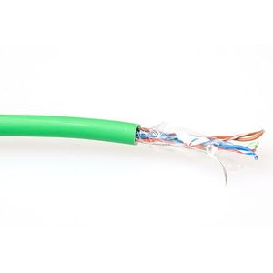 ACT FP770H CAT5E F/UTP LSZH Patchkabel Soepel Groen - 100 meter