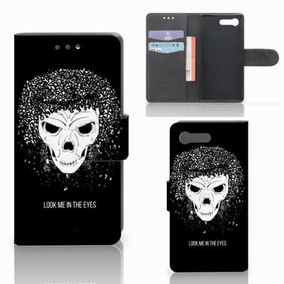 Telefoonhoesje met Naam Sony Xperia X Compact Skull Hair Telefoonhoesje met Naam Sony Xperia X Compact Skull Hair