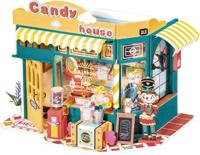 Robotime Rainbow Candy House DIY Miniatuur Knutselen
