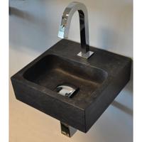 Wiesbaden Raw - Fontein - 30x30x10cm - Hardsteen Gezoet Wiesbaden Raw - Fontein - 30x30x10cm - Hardsteen Gezoet